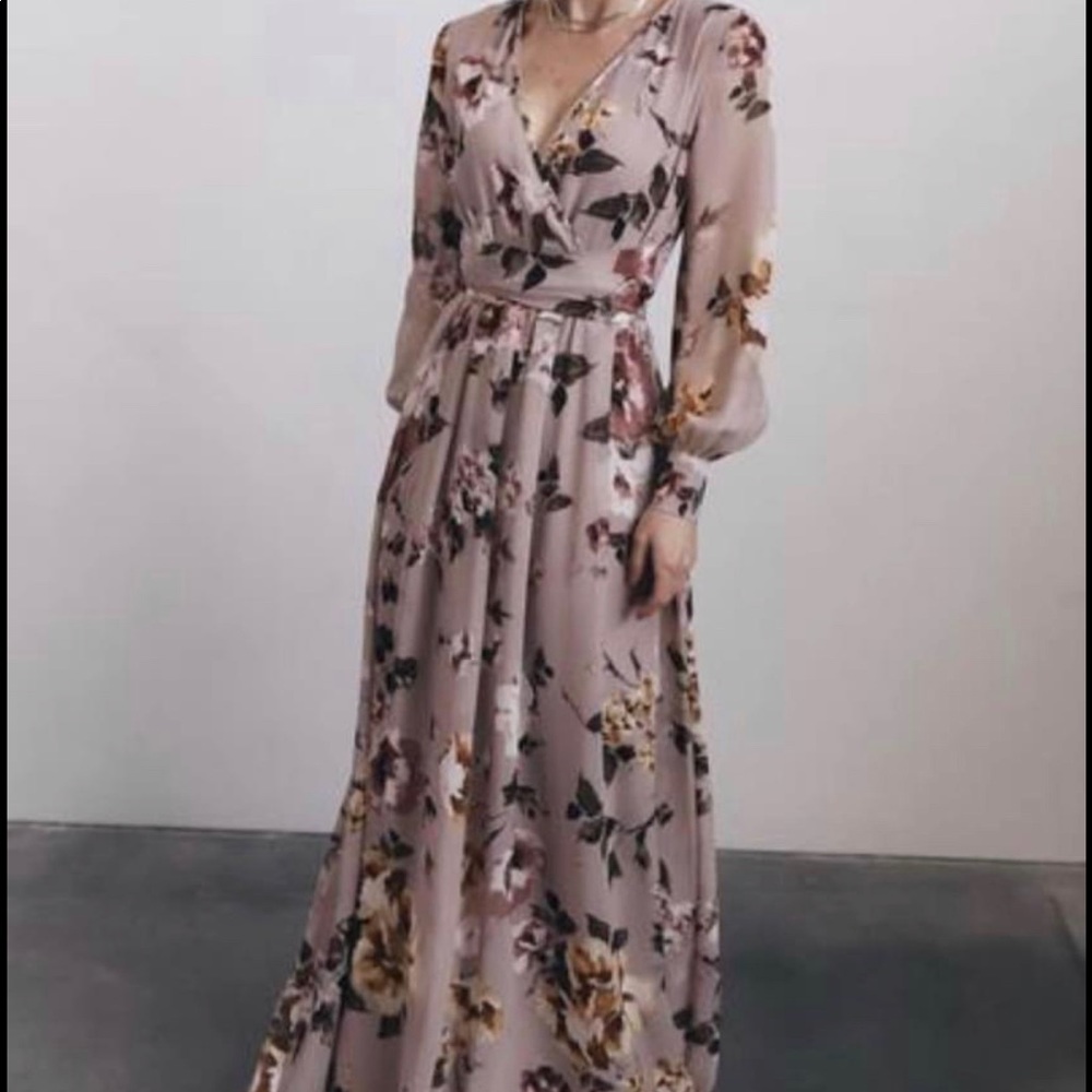 Baltic Born Lydia in Mauve Floral